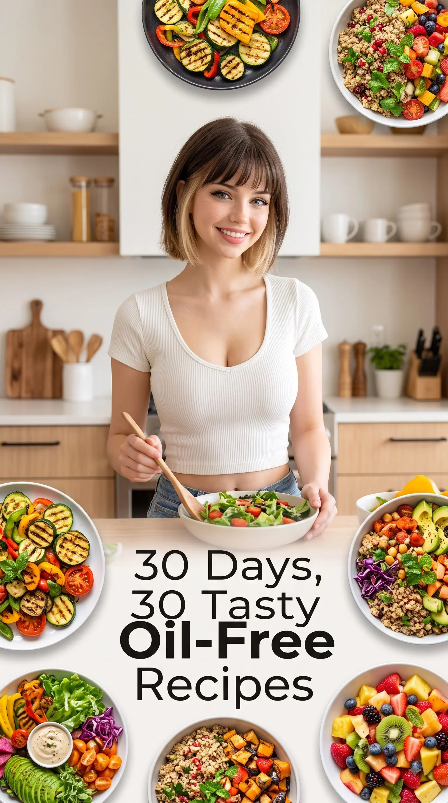 30 Days, 30 Tasty Oil-Free Recipes