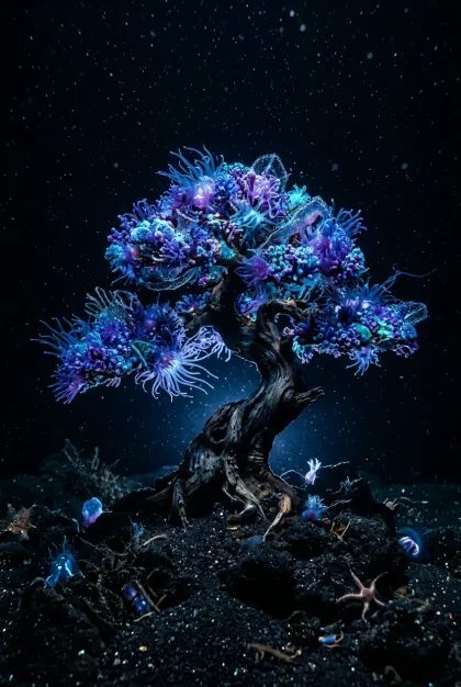 The Deep-Sea Bioluminescent Bonsai